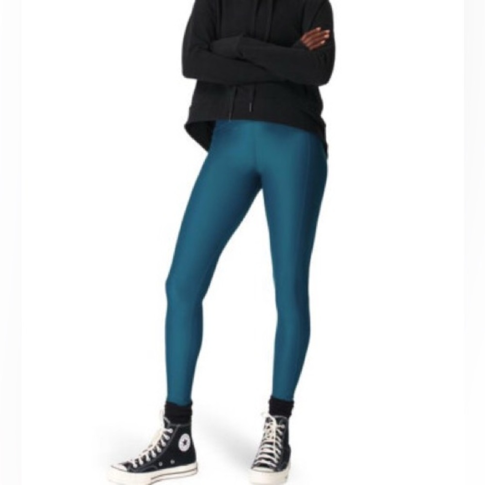 Sweaty Betty Teal Shine Leggings